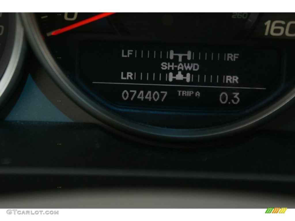 2009 RL 3.7 AWD Sedan - Platinum Frost Metallic / Taupe photo #48