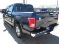 2015 Blue Jeans Metallic Ford F150 XLT SuperCrew  photo #9