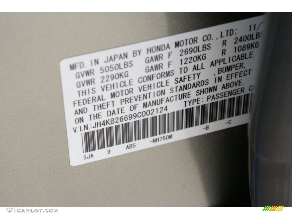 2009 RL 3.7 AWD Sedan - Platinum Frost Metallic / Taupe photo #57