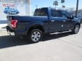 2015 Blue Jeans Metallic Ford F150 XLT SuperCrew  photo #15