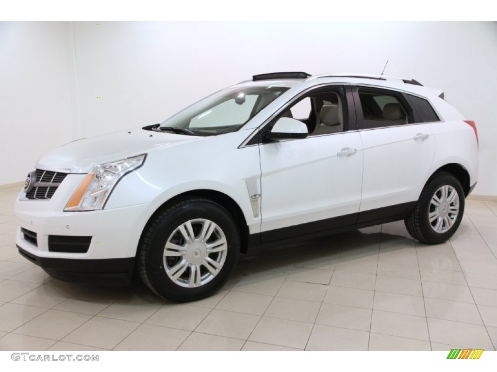 Platinum Ice Tricoat 2012 Cadillac SRX Luxury AWD Exterior Photo #102008815