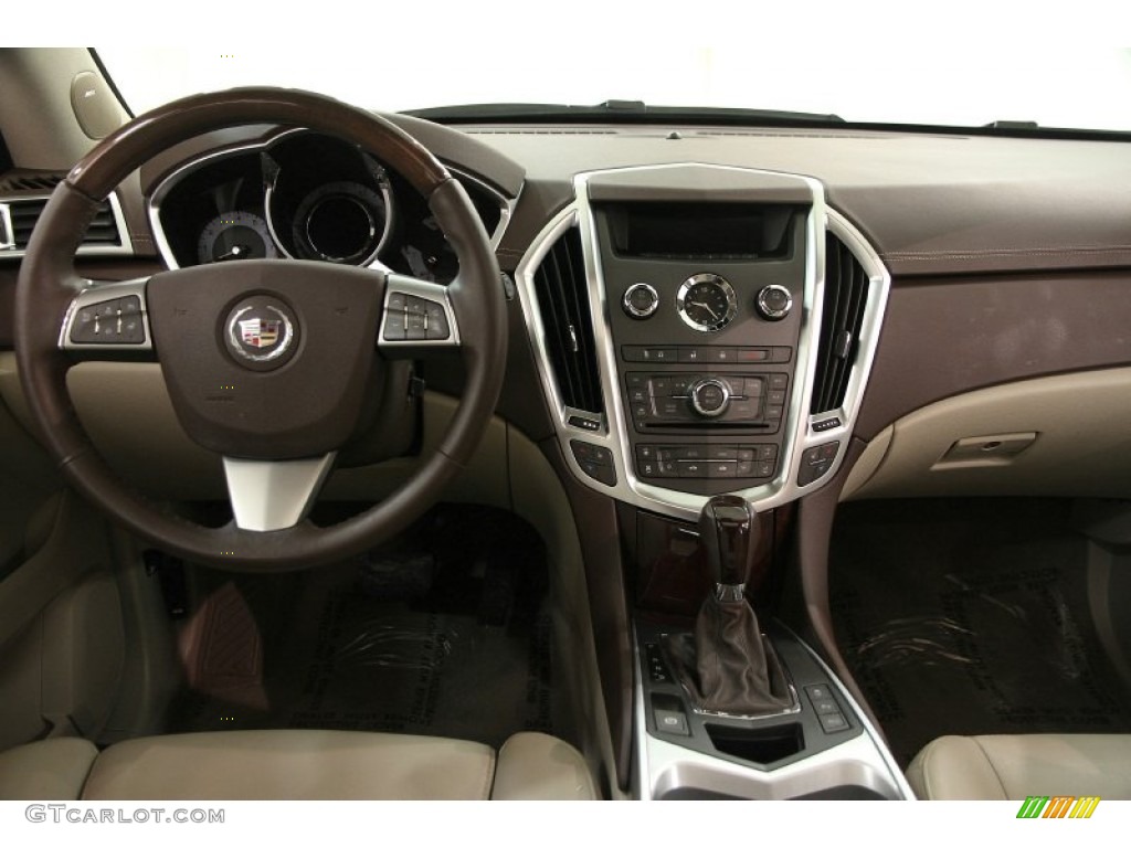 2012 Cadillac SRX Luxury AWD Shale/Brownstone Dashboard Photo #102009080
