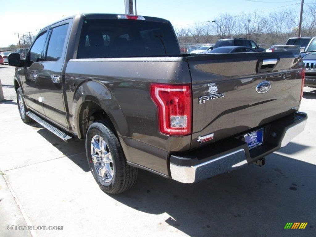 2015 F150 XLT SuperCrew - Caribou Metallic / Medium Light Camel photo #10