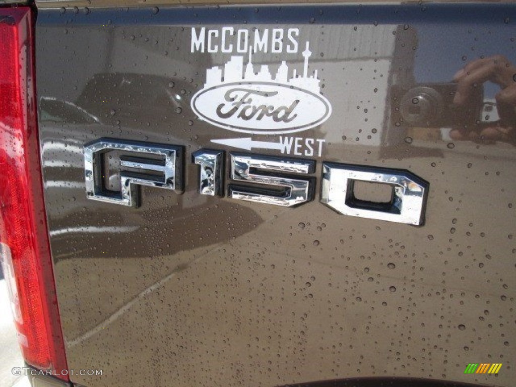 2015 F150 XLT SuperCrew - Caribou Metallic / Medium Light Camel photo #13