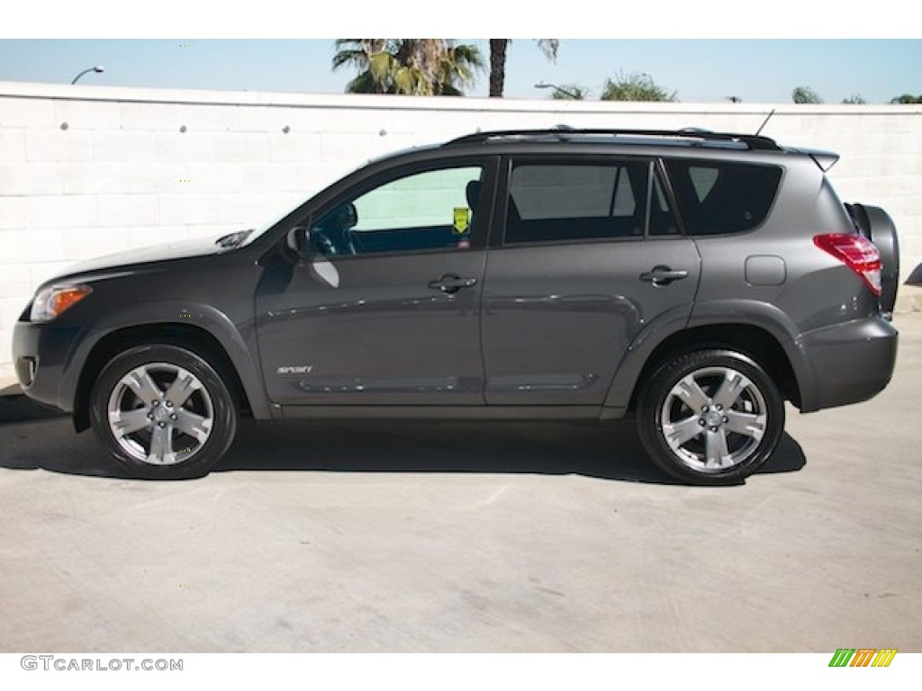 Magnetic Gray Mica 2009 Toyota RAV4 Sport Exterior Photo #102013076