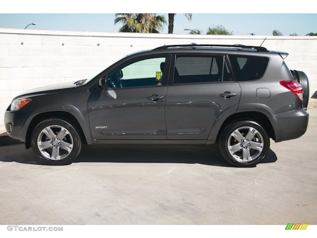 2009 RAV4 Sport - Magnetic Gray Mica / Dark Charcoal photo #10