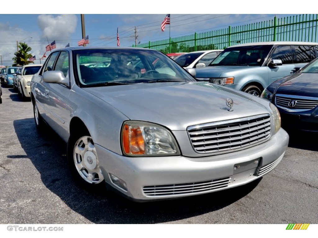 2002 DeVille Sedan - Sterling Metallic / Dark Gray photo #1