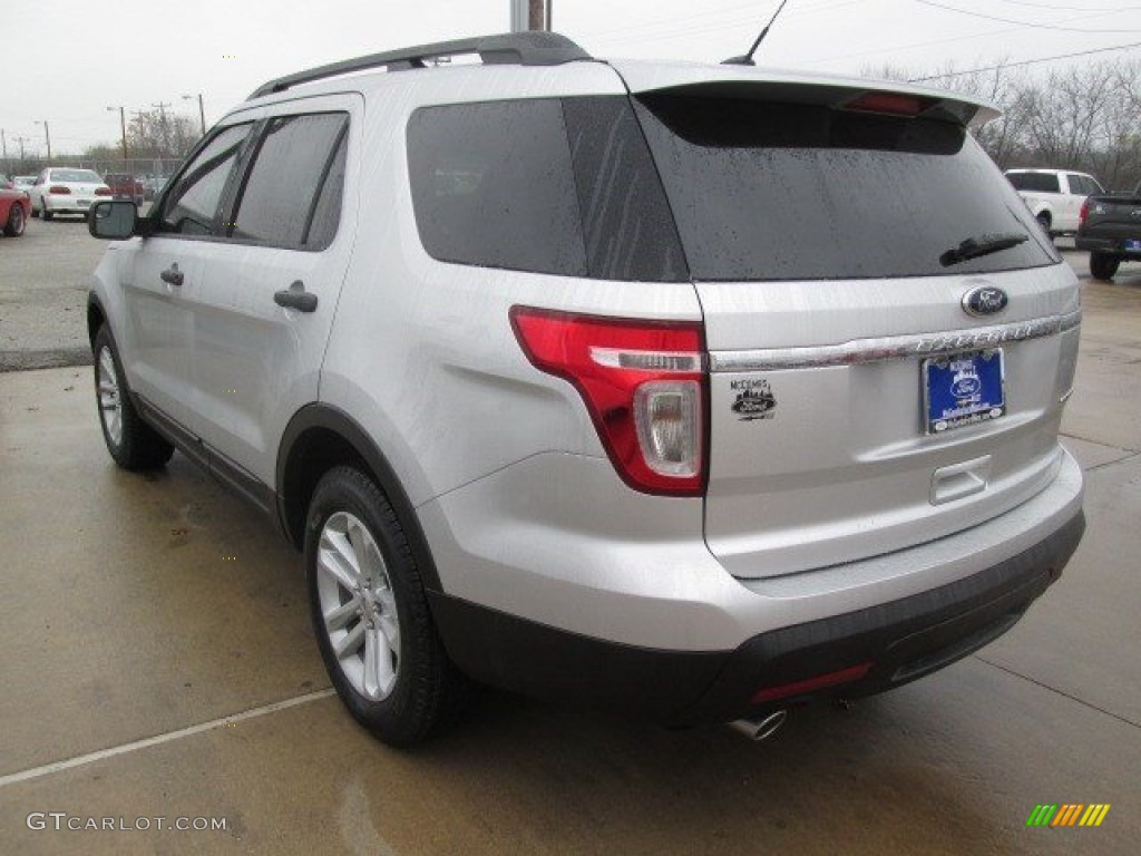 2015 Explorer FWD - Ingot Silver / Medium Light Stone photo #7
