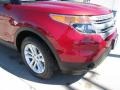 2015 Ruby Red Ford Explorer FWD  photo #2