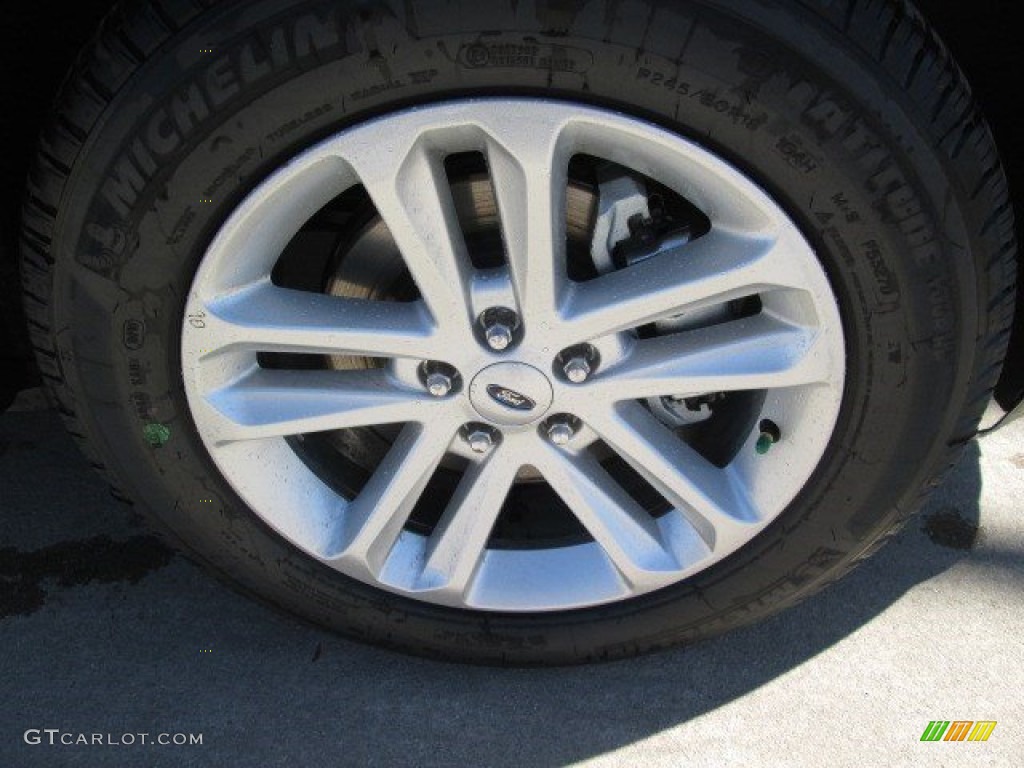 2015 Explorer FWD - Ruby Red / Medium Light Stone photo #3