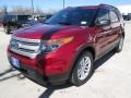 2015 Ruby Red Ford Explorer FWD  photo #5