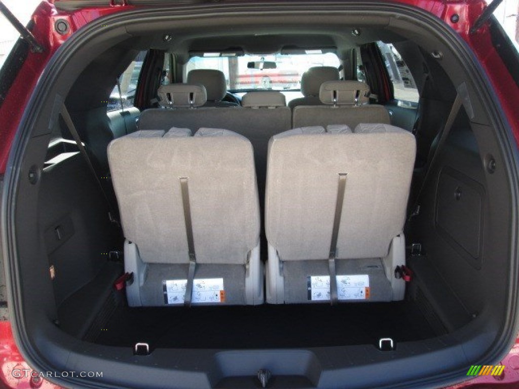 2015 Explorer FWD - Ruby Red / Medium Light Stone photo #10
