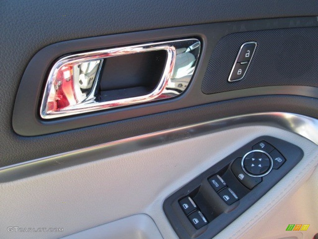 2015 Explorer FWD - Ruby Red / Medium Light Stone photo #23