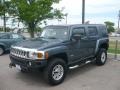 2006 Slate Blue Metallic Hummer H3   photo #3