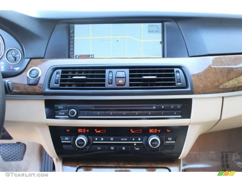 2012 5 Series 528i Sedan - Tasman Green Metallic / Venetian Beige photo #23