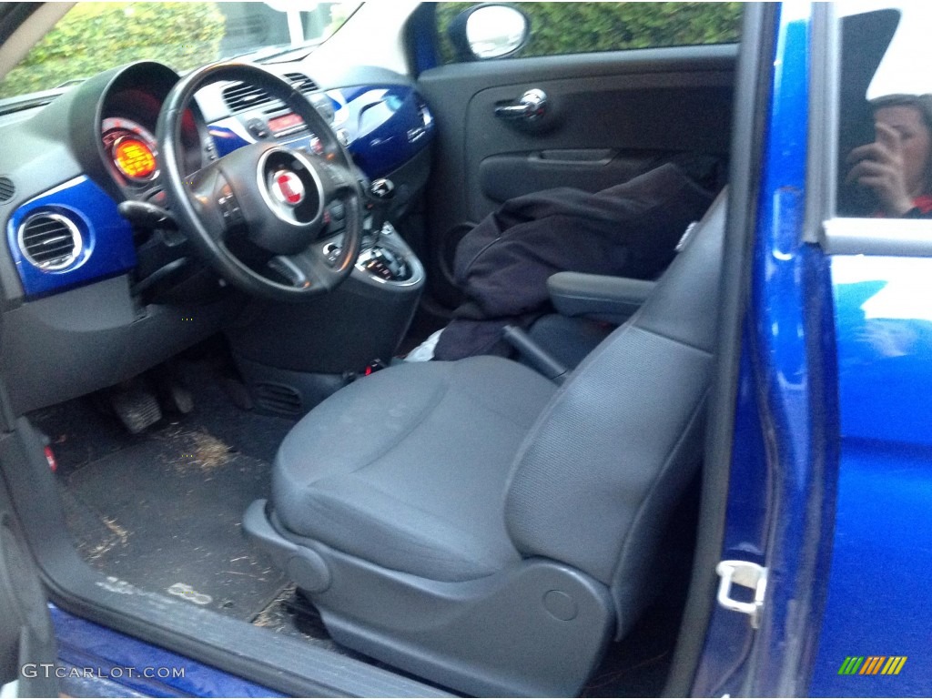 2013 500 Pop - Azzuro (Blue) / Grigio/Nero (Gray/Black) photo #7