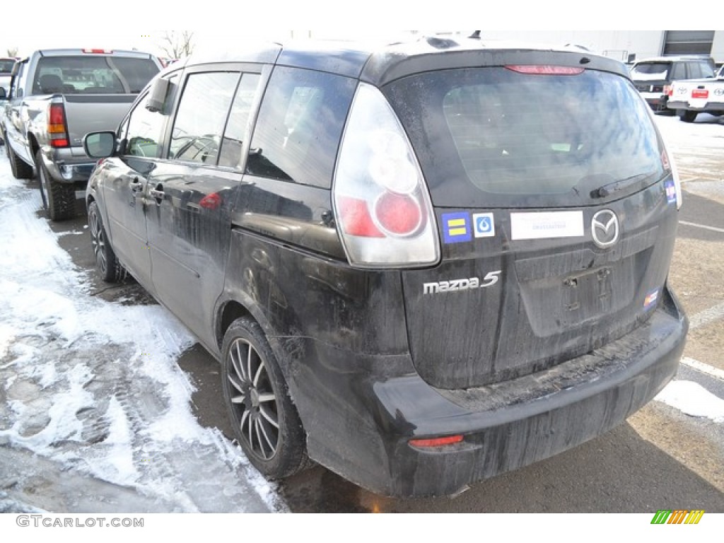 2007 MAZDA5 Sport - Brilliant Black / Black photo #3