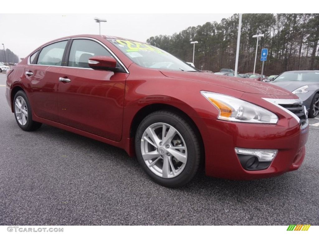 Cayenne Red 2015 Nissan Altima 2.5 SV Exterior Photo #102022496
