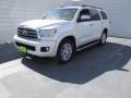 Blizzard White Pearl - Sequoia Platinum 4WD Photo No. 4