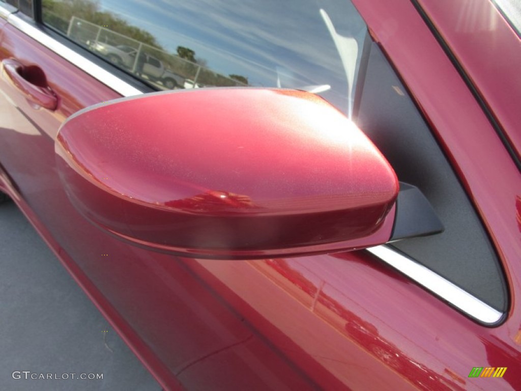 2014 200 LX Sedan - Deep Cherry Red Crystal Pearl / Black photo #21