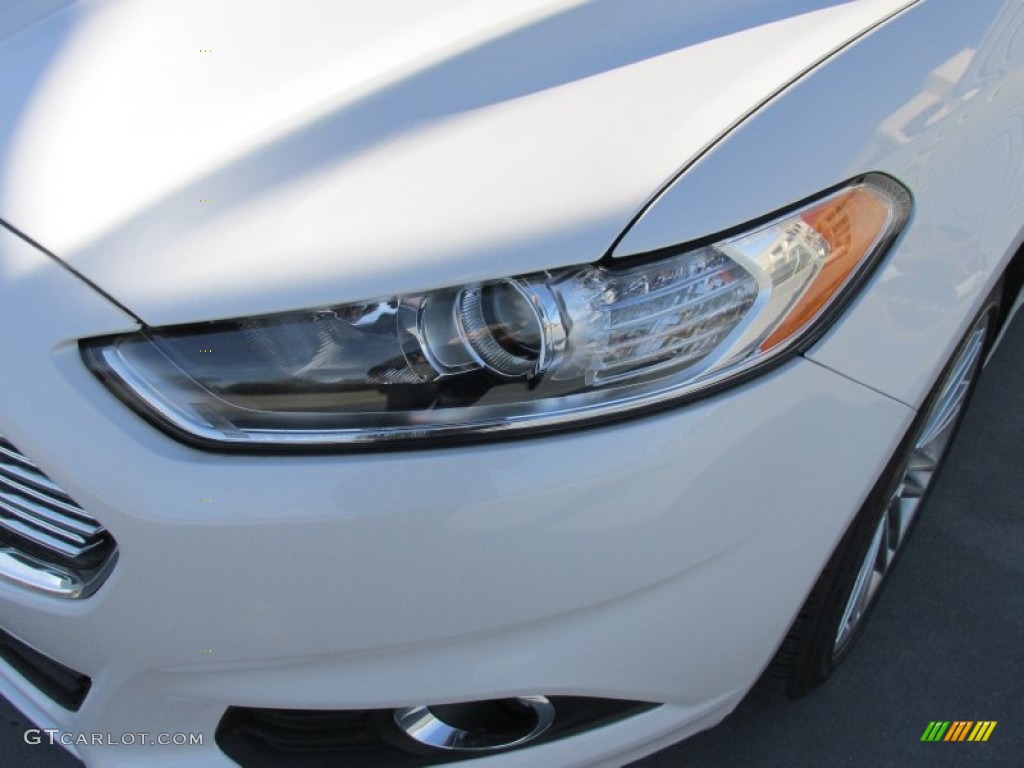 2015 Fusion SE - White Platinum Metallic / Charcoal Black photo #9