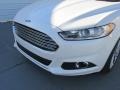 2015 White Platinum Metallic Ford Fusion SE  photo #10