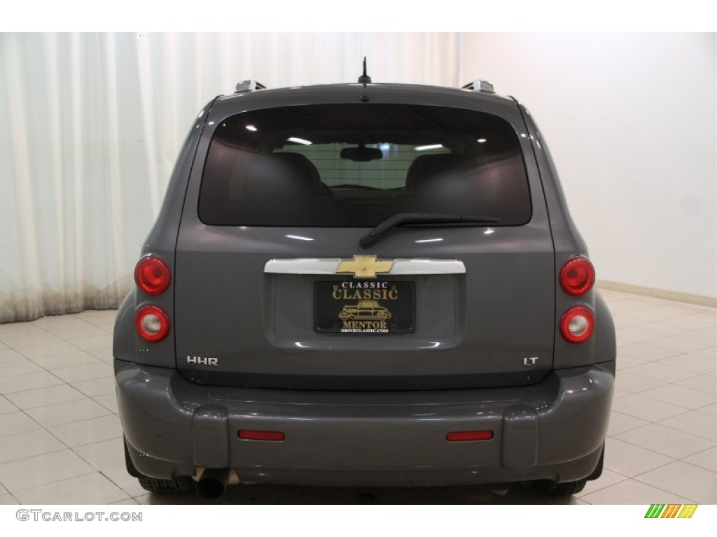 2008 HHR LT - Dark Gray Metallic / Ebony Black photo #14