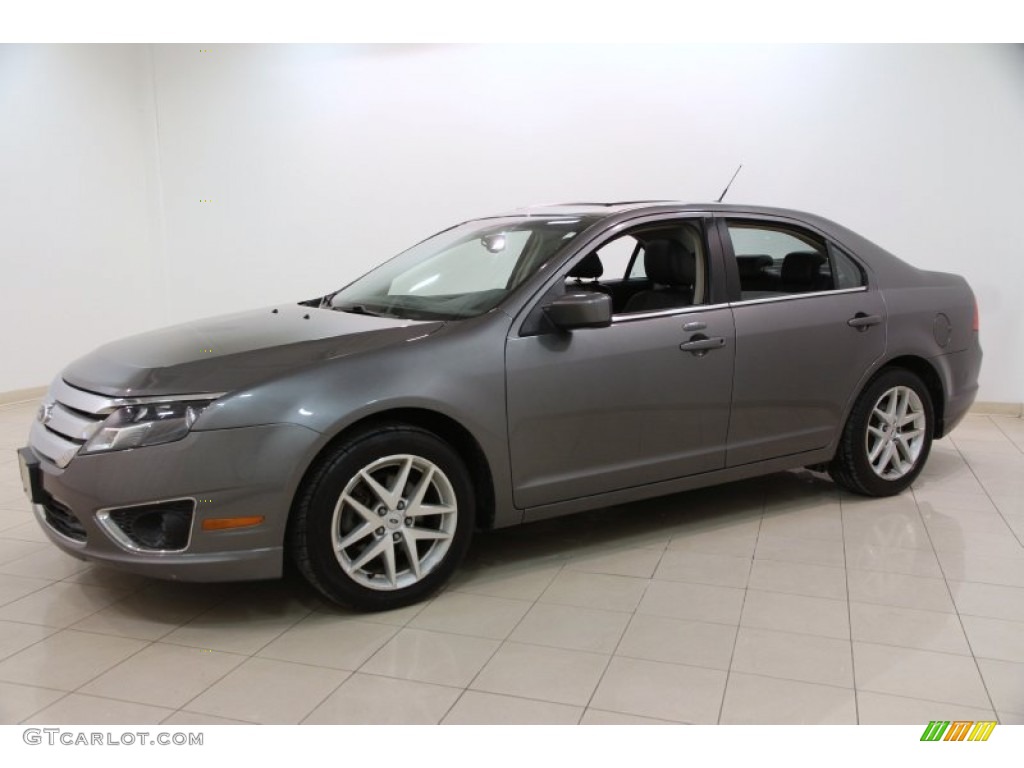 2010 Fusion SEL V6 - Sterling Grey Metallic / Charcoal Black photo #3