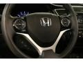 Black 2013 Honda Civic EX Coupe Steering Wheel