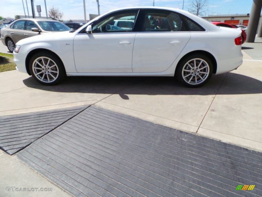 Ibis White 2015 Audi A4 2.0T Premium Plus quattro Exterior Photo #102030123