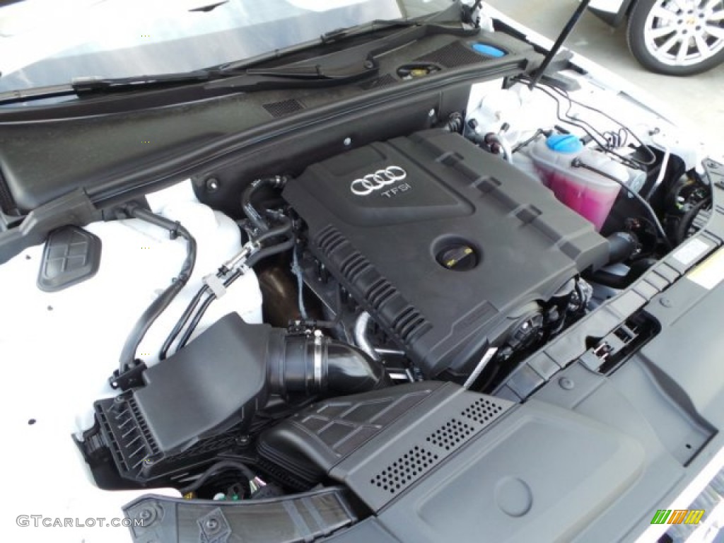 2015 A4 2.0T Premium Plus quattro - Ibis White / Beige/Brown photo #29
