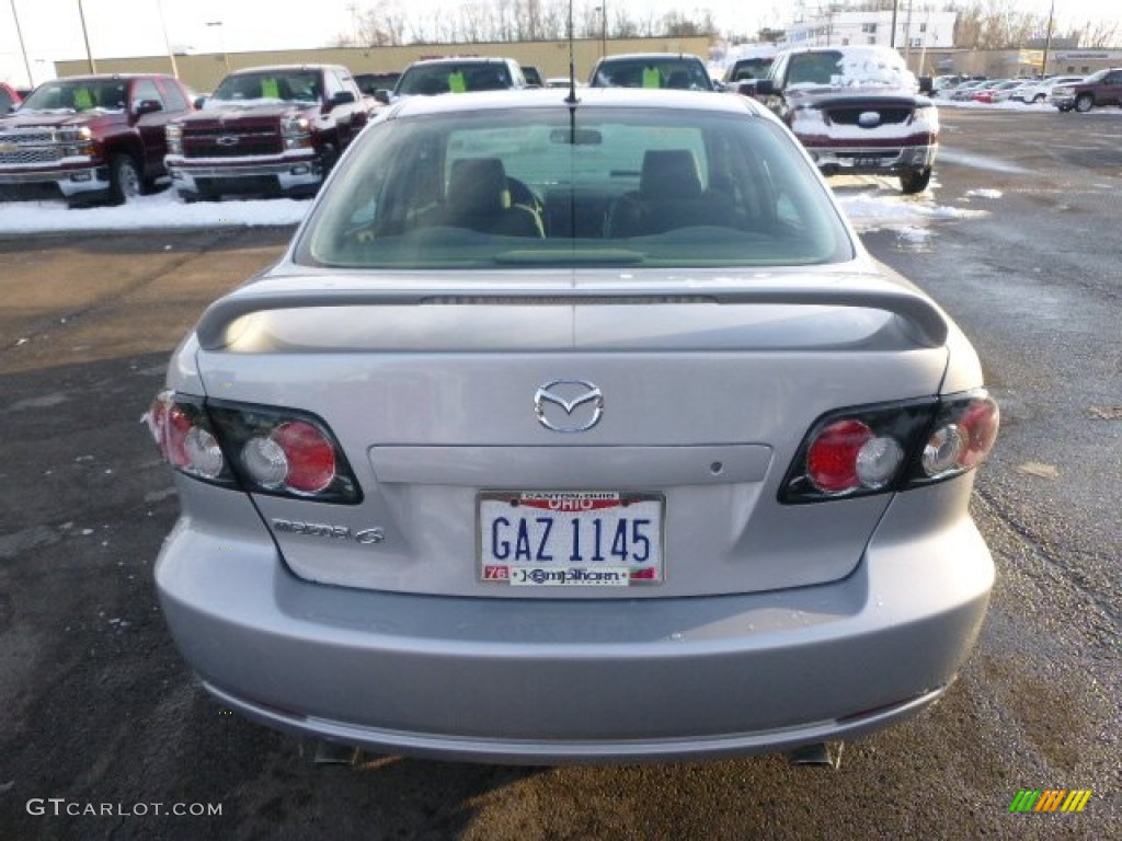 2008 MAZDA6 i Sport Sedan - Silver Metallic / Gray photo #3