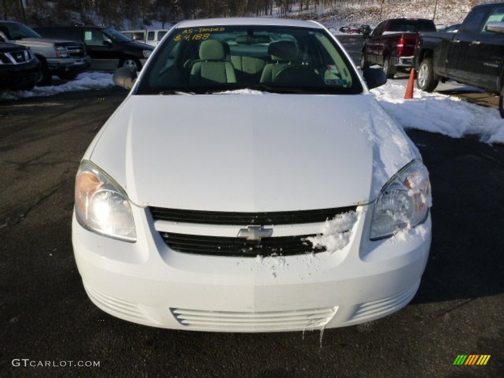 2006 Cobalt LS Coupe - Summit White / Gray photo #6