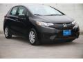 2015 Crystal Black Pearl Honda Fit LX  photo #1