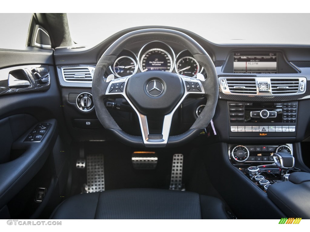 2013 Mercedes-Benz CLS 63 AMG Black Dashboard Photo #102032592