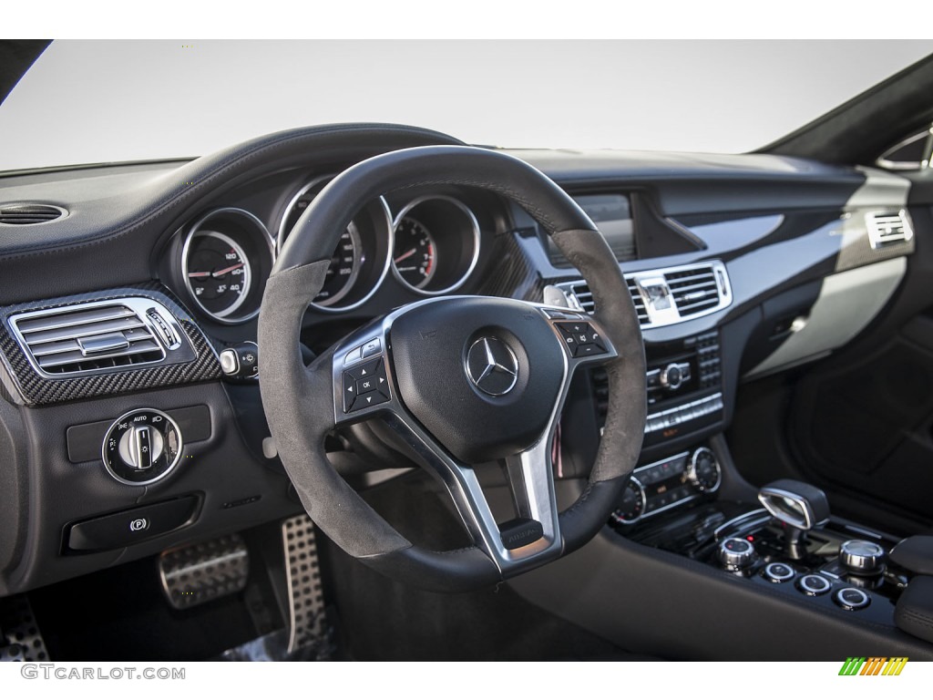2013 Mercedes-Benz CLS 63 AMG Black Dashboard Photo #102033066