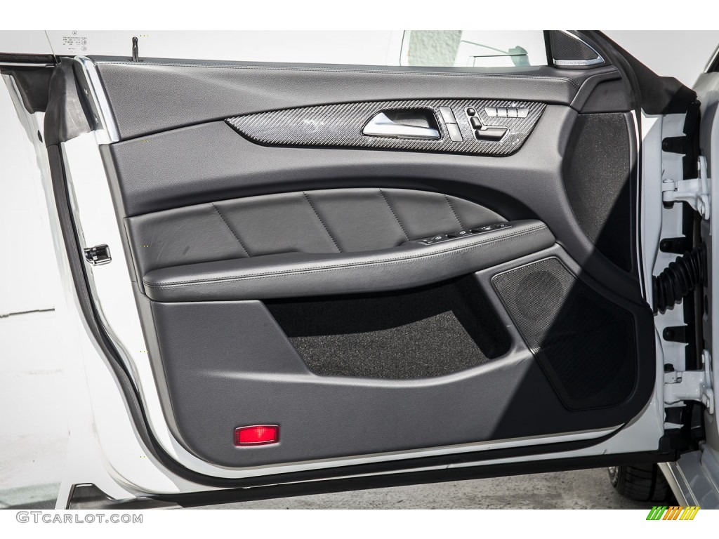 2013 Mercedes-Benz CLS 63 AMG Black Door Panel Photo #102033114
