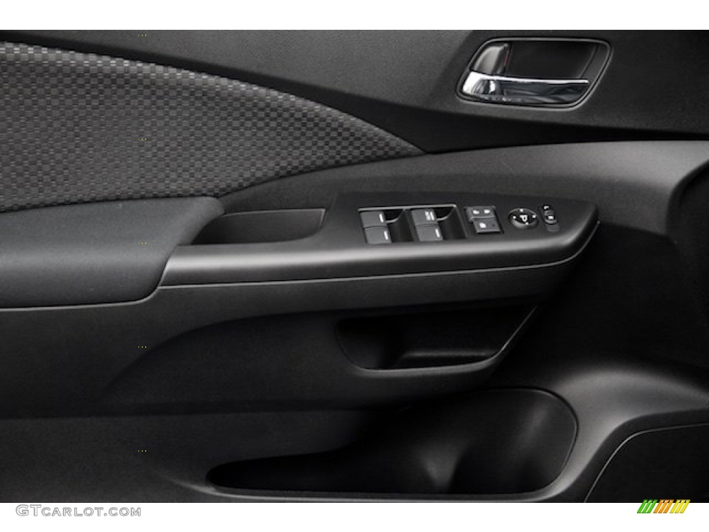 2015 CR-V EX AWD - Crystal Black Pearl / Black photo #8