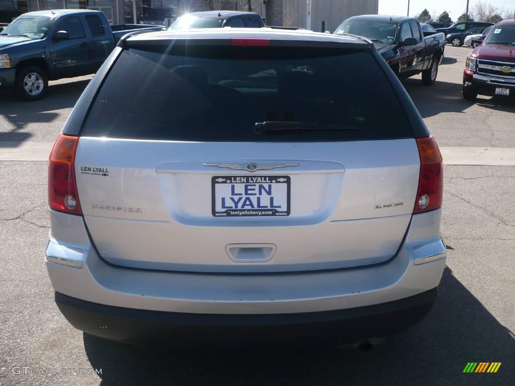 2004 Pacifica AWD - Bright Silver Metallic / Dark Slate Gray photo #5