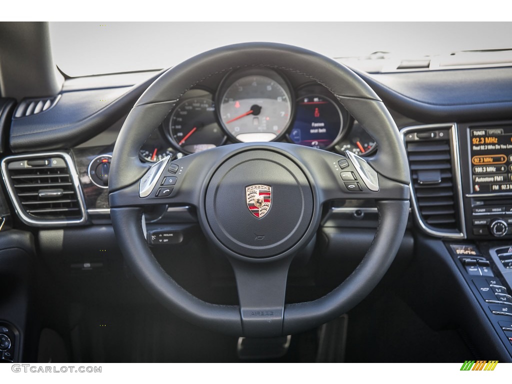 2012 Porsche Panamera S Steering Wheel Photos