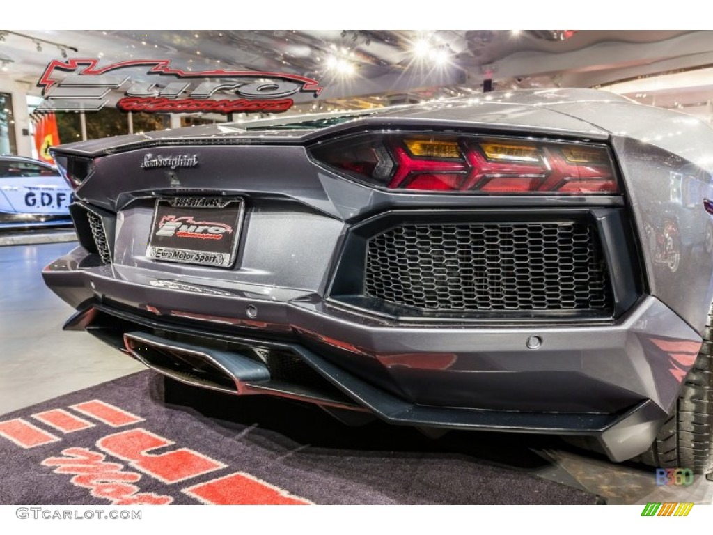 2012 Aventador LP 700-4 - Grigio Estoque (Dark Silver) / Nero Ade photo #39
