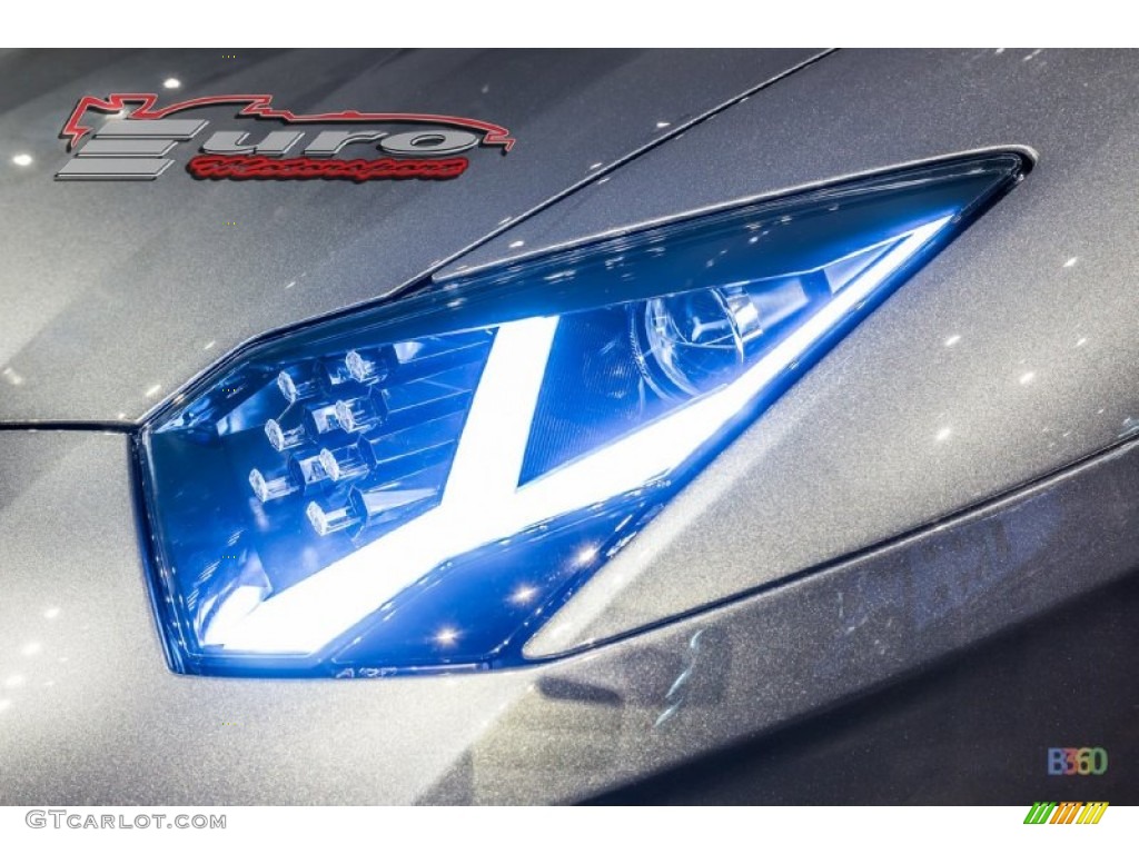 2012 Aventador LP 700-4 - Grigio Estoque (Dark Silver) / Nero Ade photo #49