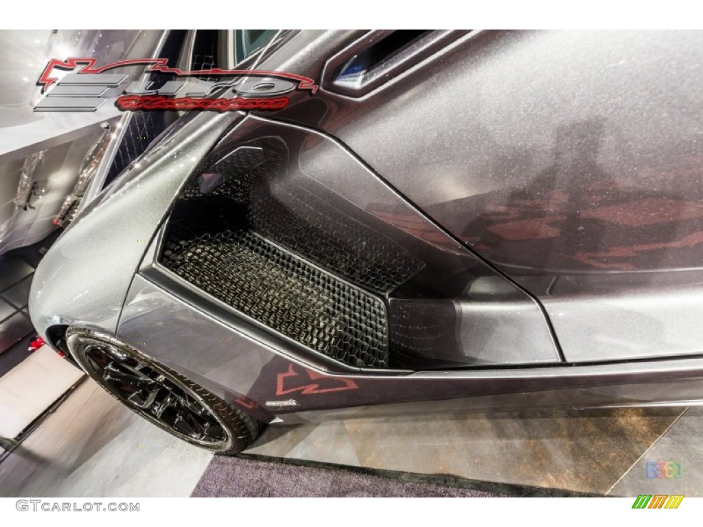 2012 Aventador LP 700-4 - Grigio Estoque (Dark Silver) / Nero Ade photo #55