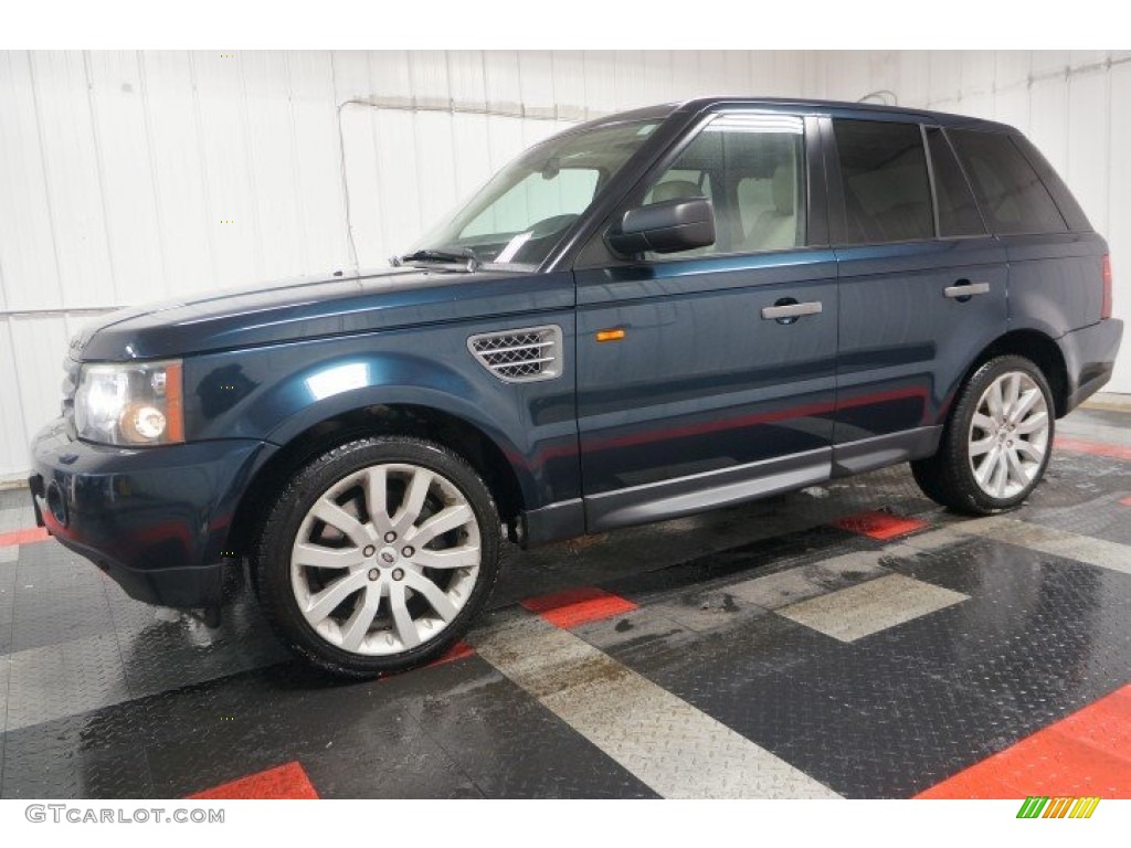 Giverny Green Metallic 2006 Land Rover Range Rover Sport Supercharged Exterior Photo #102039852