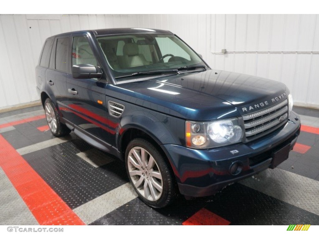 2006 Range Rover Sport Supercharged - Giverny Green Metallic / Ivory photo #5