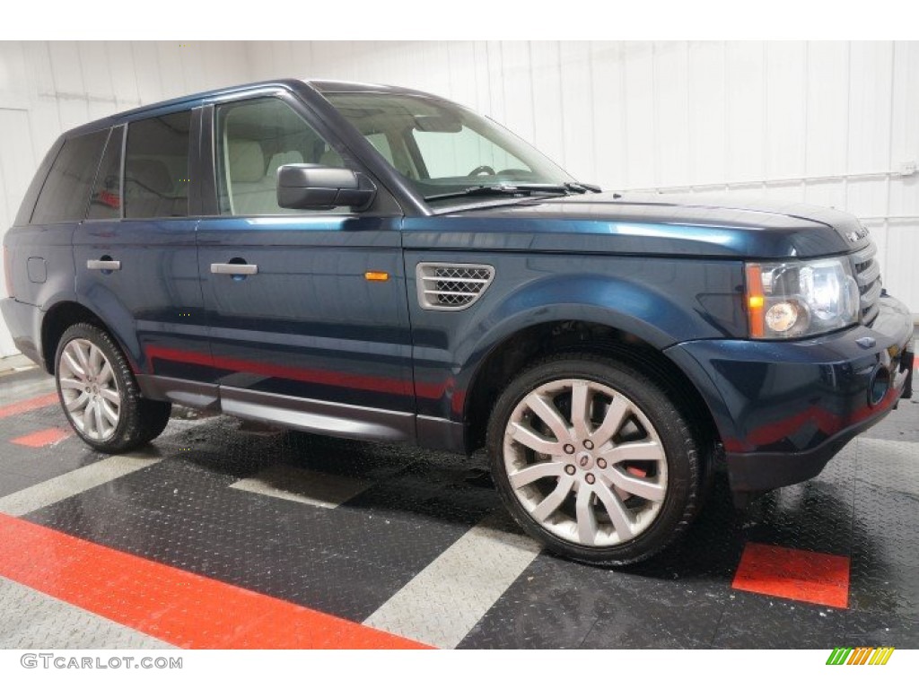 2006 Range Rover Sport Supercharged - Giverny Green Metallic / Ivory photo #6