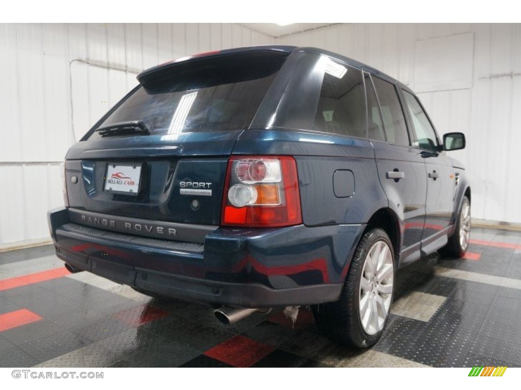 2006 Range Rover Sport Supercharged - Giverny Green Metallic / Ivory photo #8