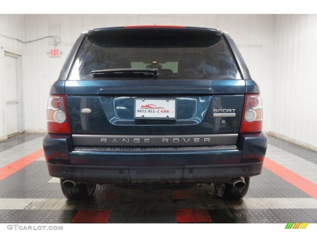 2006 Range Rover Sport Supercharged - Giverny Green Metallic / Ivory photo #9