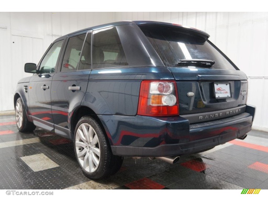 2006 Range Rover Sport Supercharged - Giverny Green Metallic / Ivory photo #10
