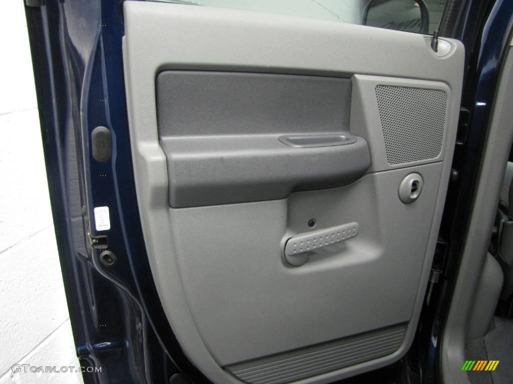 2006 Ram 1500 Big Horn Edition Quad Cab 4x4 - Patriot Blue Pearl / Medium Slate Gray photo #12